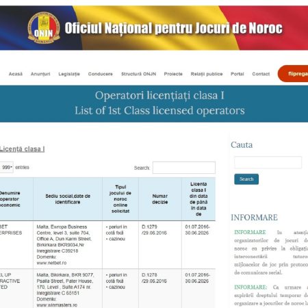 Câte cazinouri online există în România în anul 2023