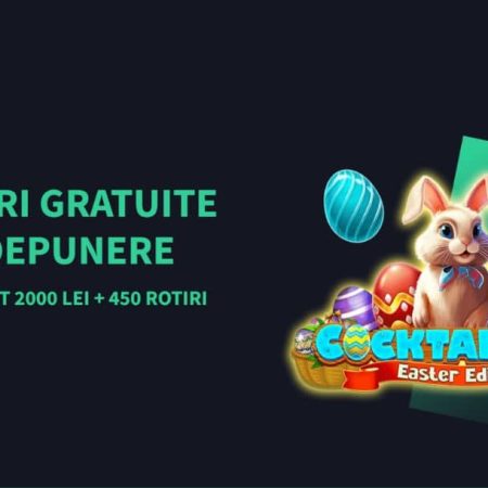 Oferta Gets Bet Paște – 333 Rotiri Gratuite La Cocktail Rush