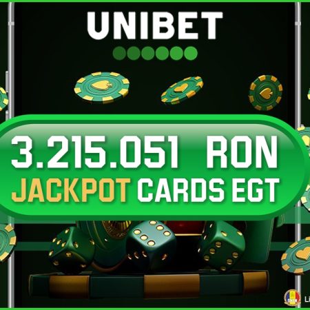 (P) Jackpot WOW, câștigat la Unibet Casino pe 24 ianuarie: 3.215.051 RON